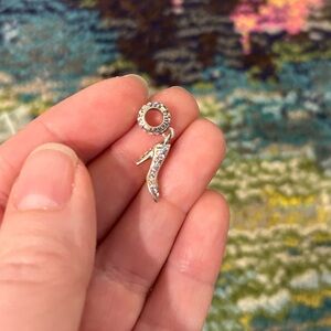 Disney Cinderella Glass Slipper Charm Kay Jewelers Sterling Charmed Memories